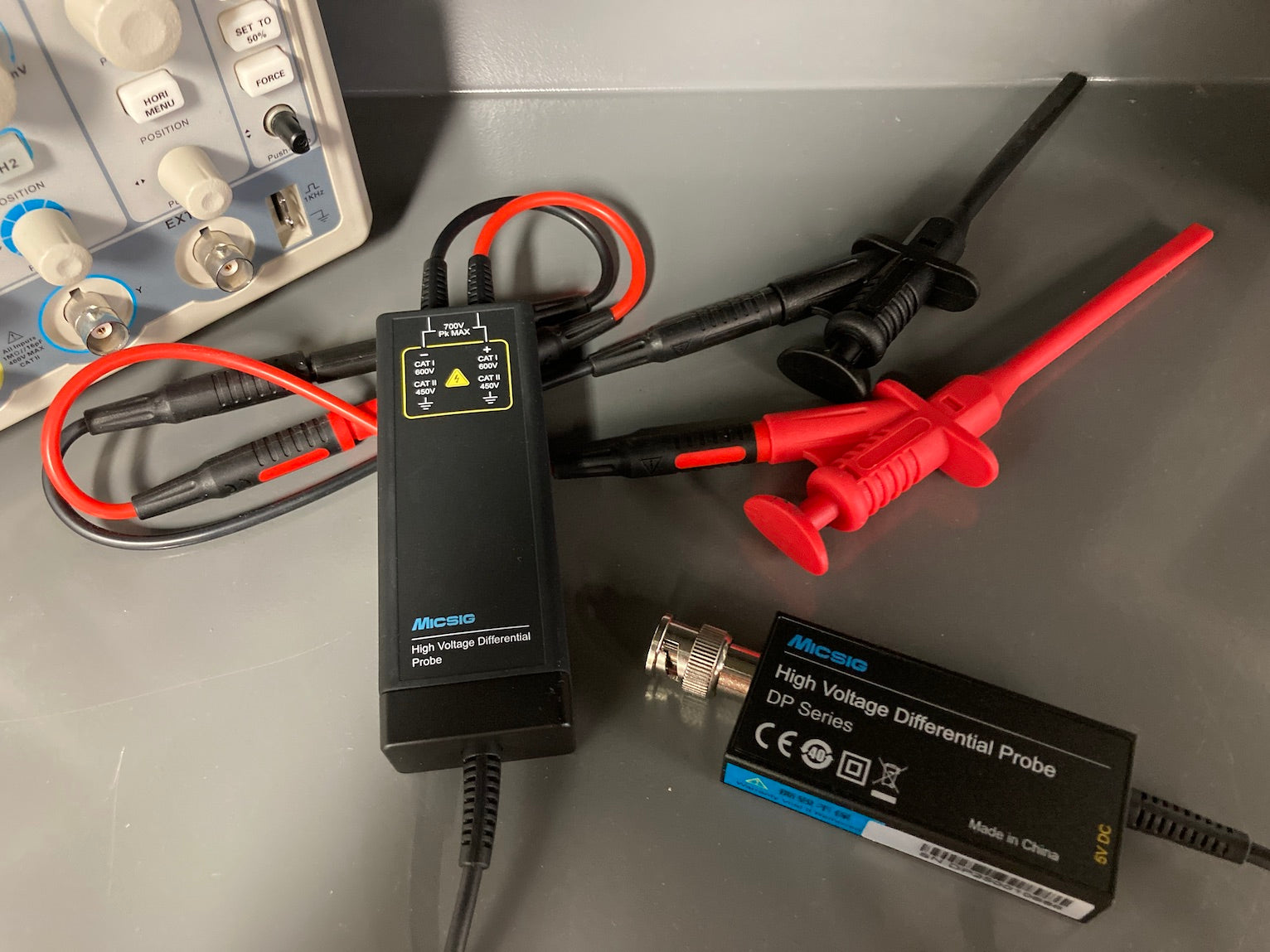 high voltage differential probe