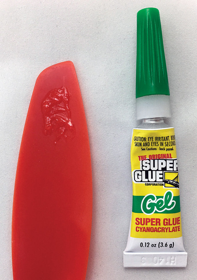 balancing a propeller with glue