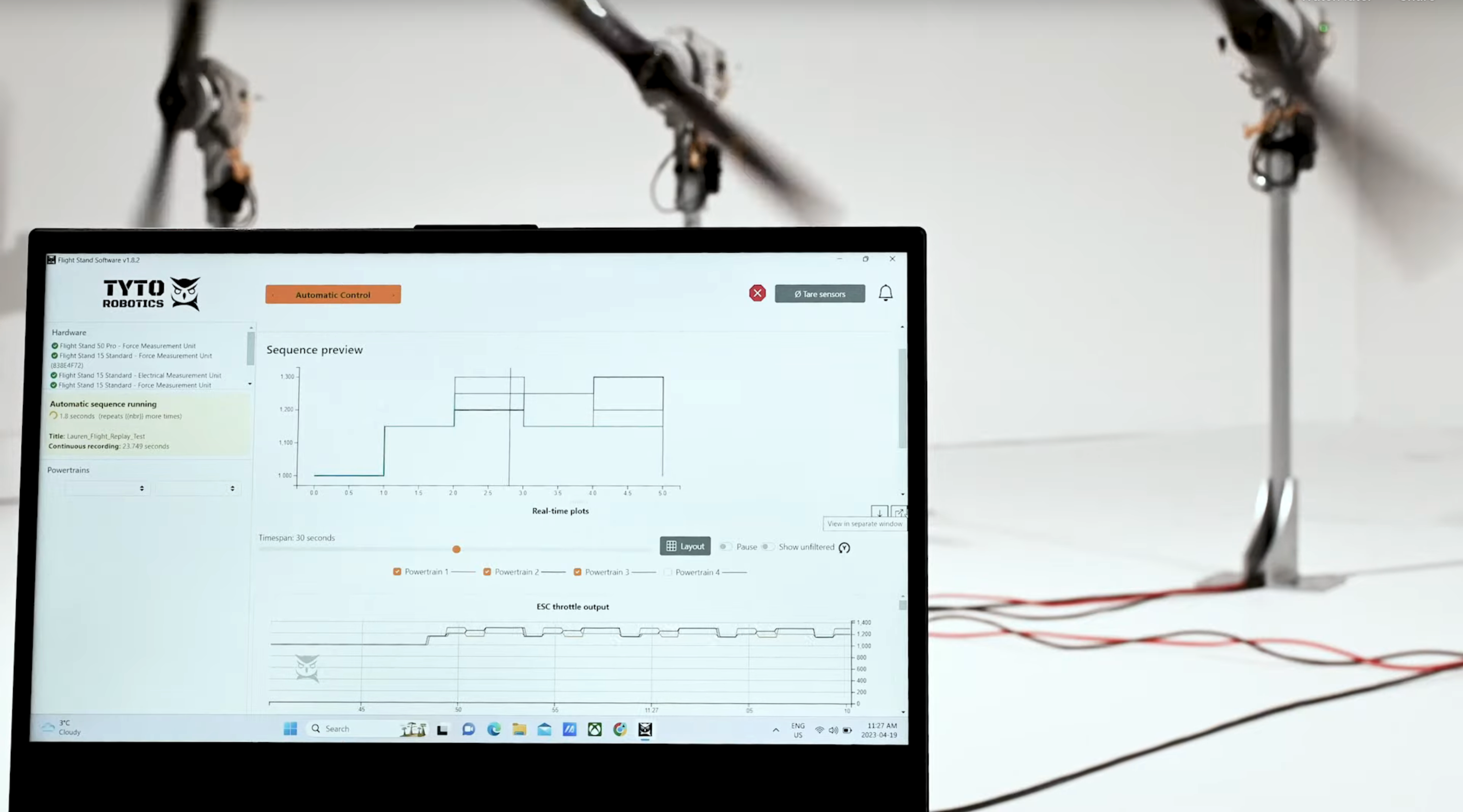 distributed electric propulsion software