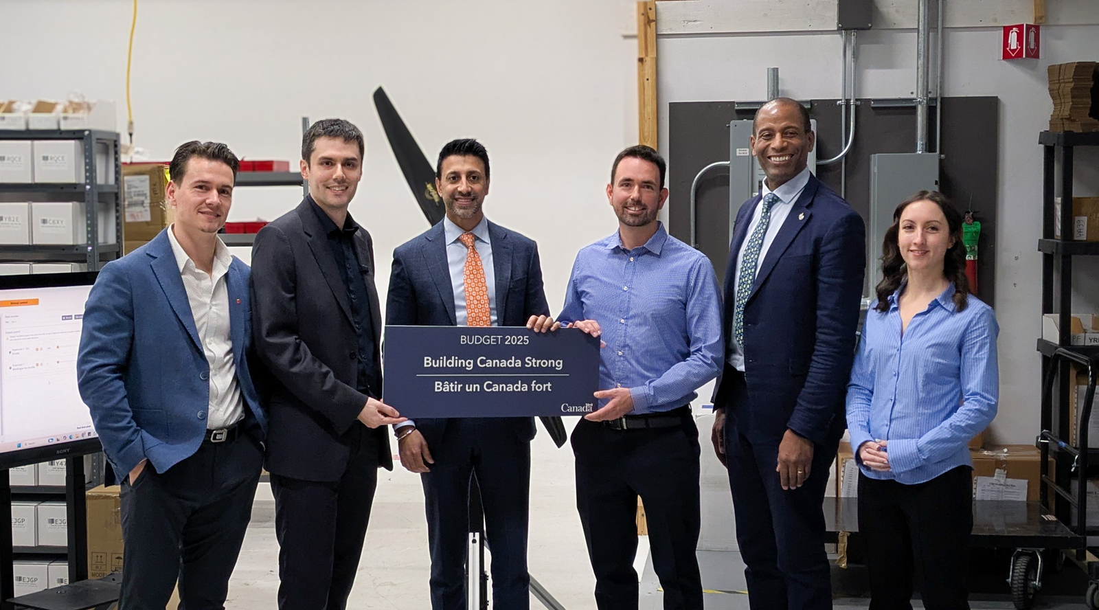 visite des represenants federaux tyto robotics