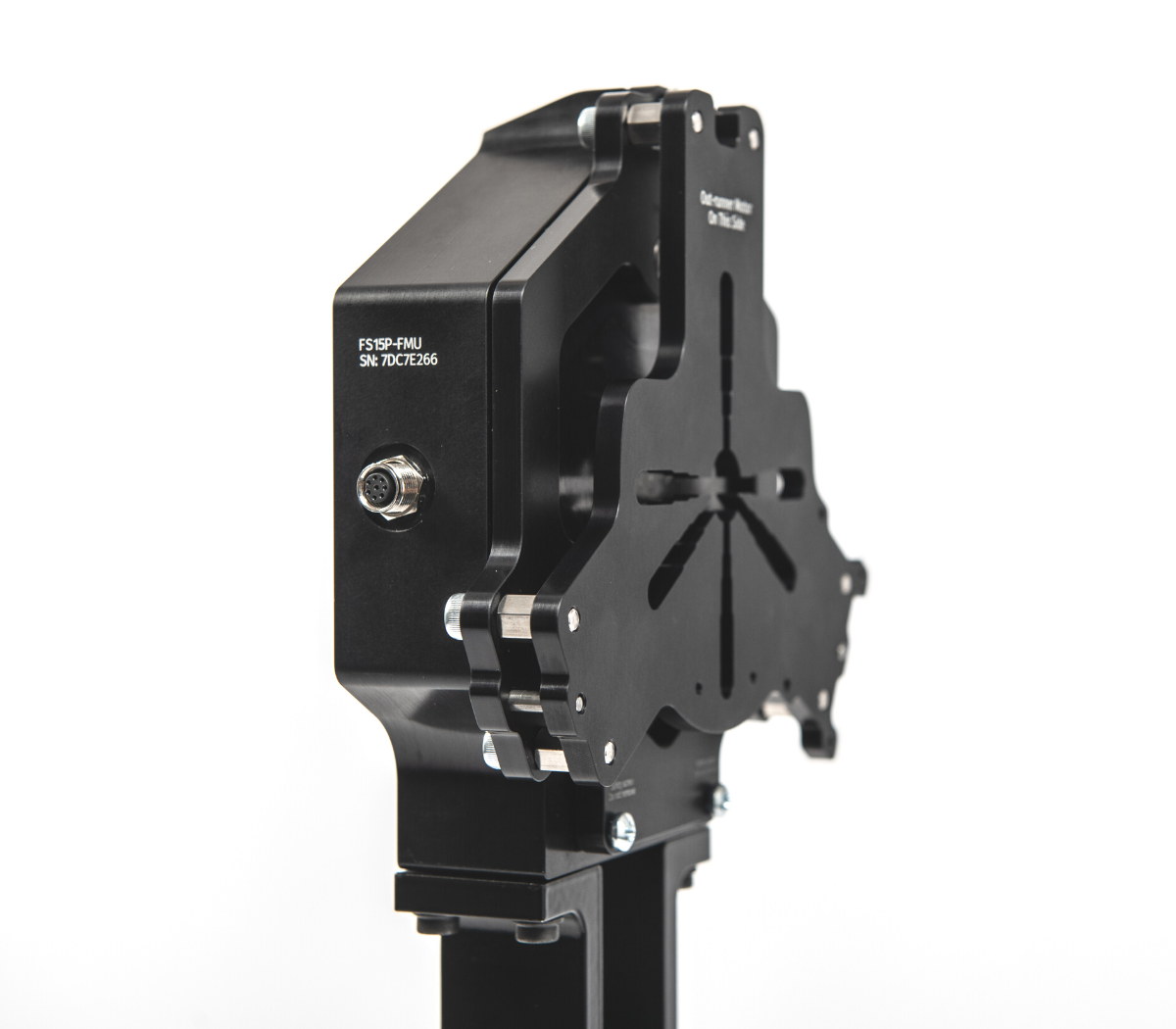 motor mounting plate on thrust stand