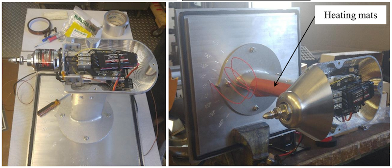 Nacelle designed to protect test stand from water