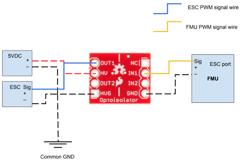 optoisolator wiring diagram