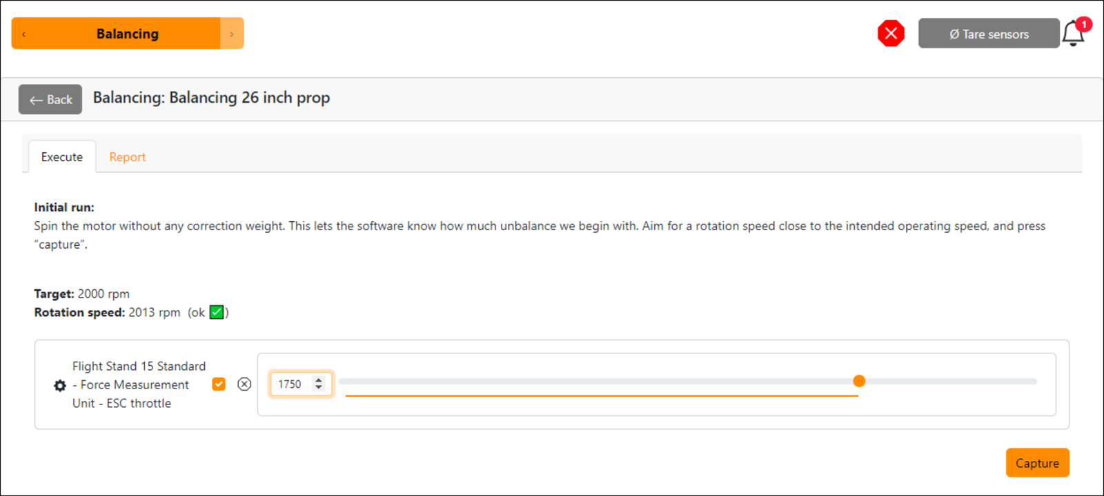 propeller balancing software