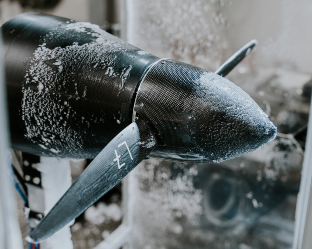 anti icing uav propeller