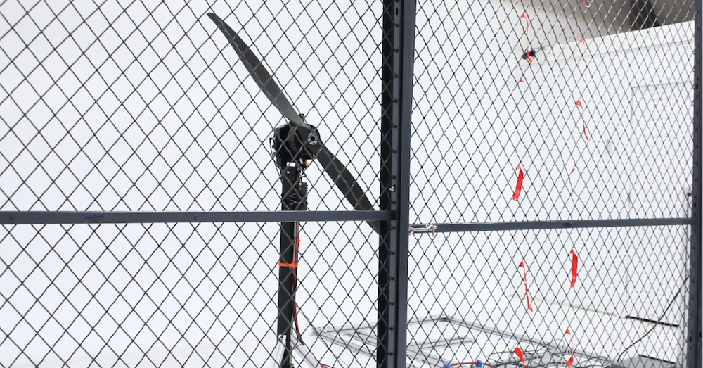 propeller test stand