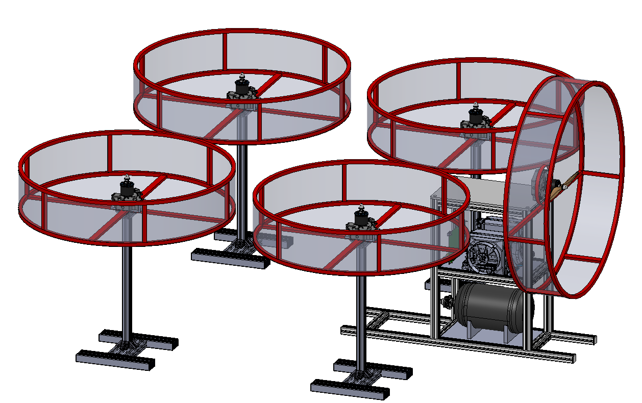 distributed propulsion test stand iron bird concept