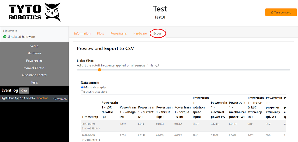 Step 3: Manual Control