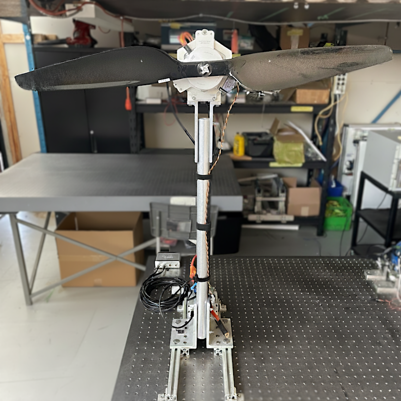 flight stand thrust stand uvic